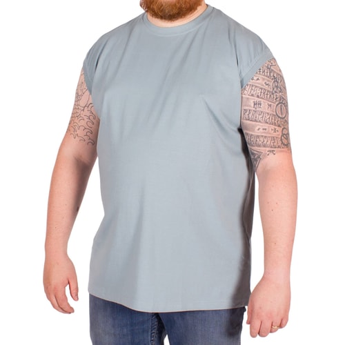 Metaphor ärmelloses T-Shirt Blau