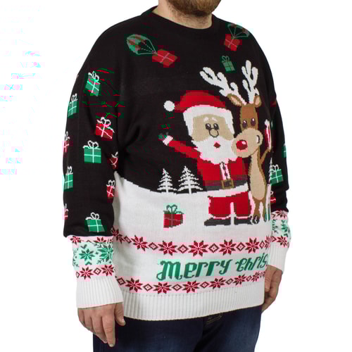 Brooklyn "Merry Christmas" Christmas Jumper