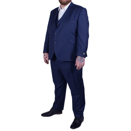 Scott Three Piece Suit Ink Blue