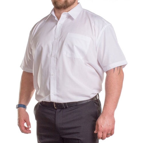 Carabou Classic Short Sleeve Shirt White