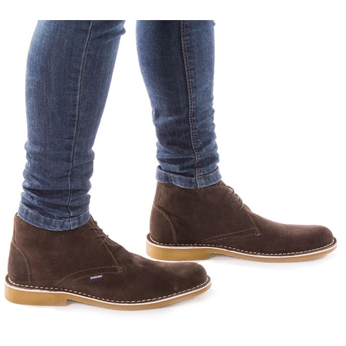 Lambretta Carnaby Desert Boot Brown