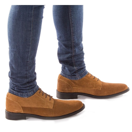 Lambretta Fleet Gibson Wildlederschuh Kamelfarben