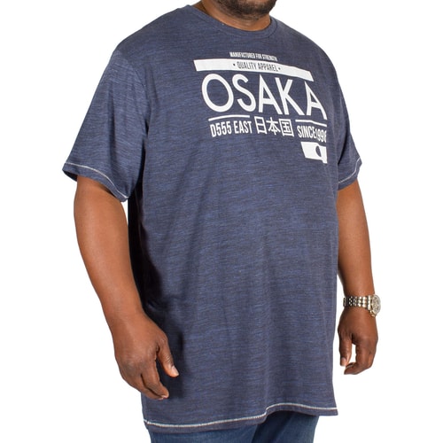 D555 Edinson T-Shirt Osaka Dunkelblau 