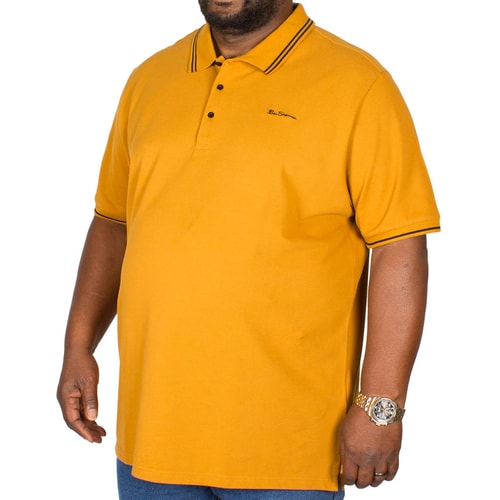Ben Sherman Poloshirt Gelb 