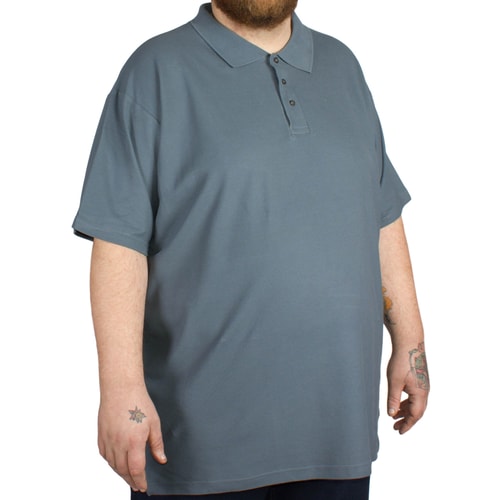 Cotton Valley klassisches Poloshirt Blau