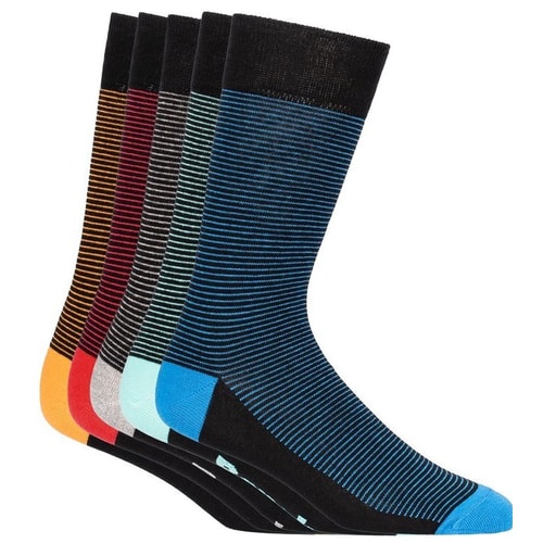 Bench Inca 5er Pack gestreifte Socken