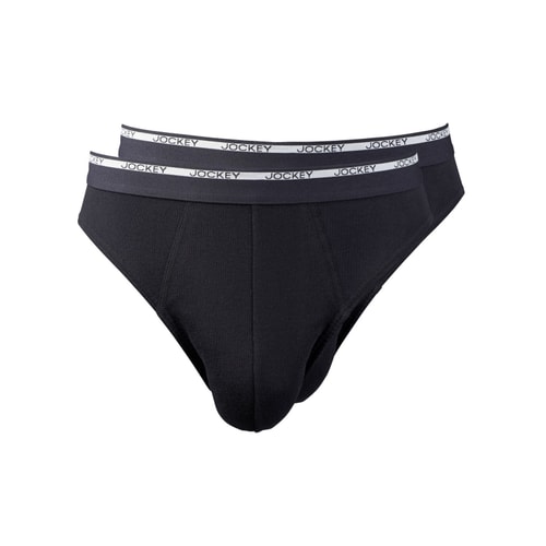 Jockey 2 Pack Classic Schwarze Slips