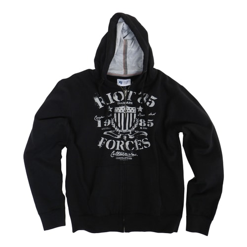 KAM Riot Hoody Black