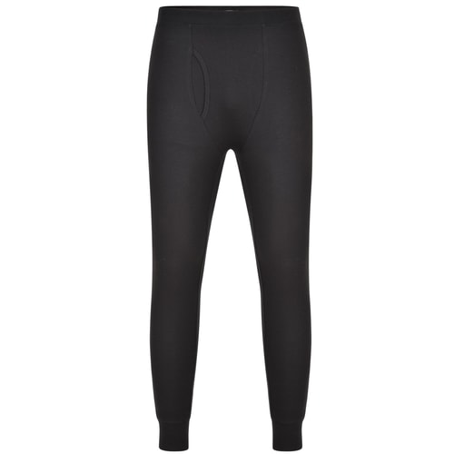 KAM Thermo lange Unterhosen Schwarz