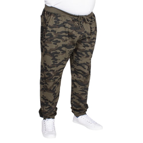 D555 Jogginghose Sutton Camouflage Muster