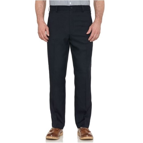 Farah Classic Easy Stretch Navy Twill Trousers