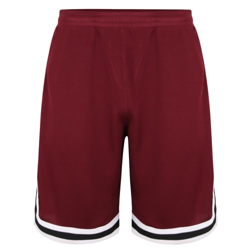 Bigdude Performance Shorts Weinrot 