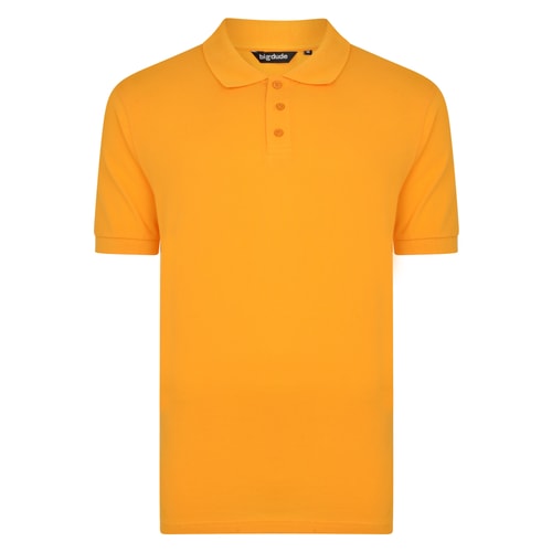 Bigdude klassisches Poloshirt Orange