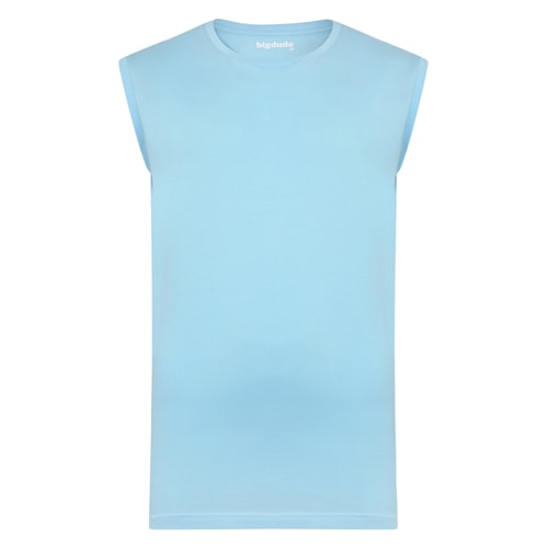 Bigdude klassisches Tanktop Himmelblau