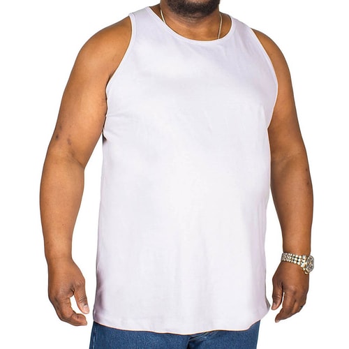 Bigdude einfarbiges Tanktop Lila 