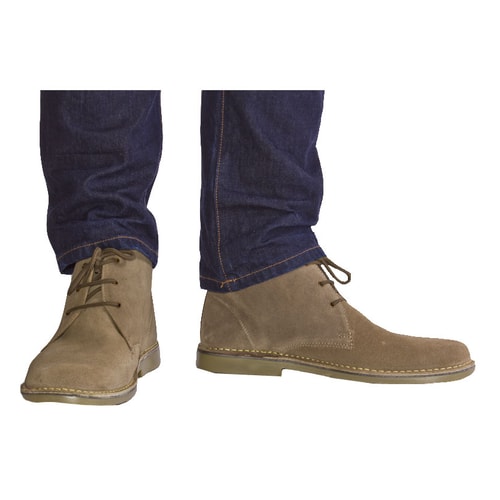 Roamers Sand Suede Desert Boot