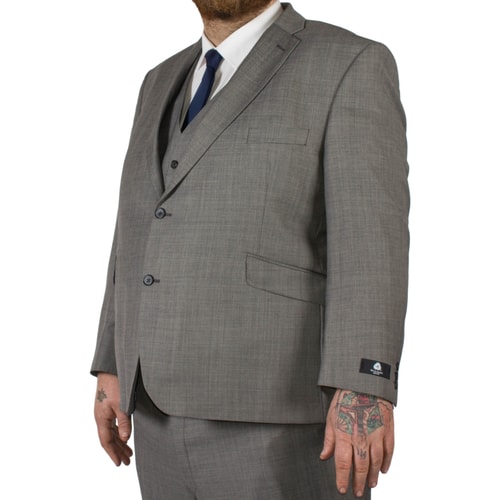 Graue Anzugjacke Scott