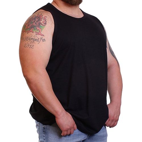 Espionage Schwarzes Sport-Unterhemd