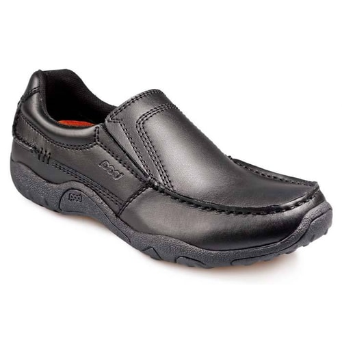 POD Tony Black Slip On Shoes