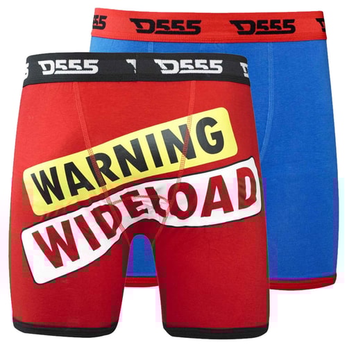 D555 2er-Pack Boxershorts Novelty