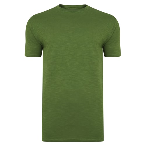 Bigdude Vintage T-Shirt Kaktusgrün Tall Fit 