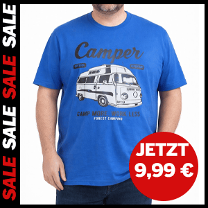 Camper-Print-T-Shirt jetzt für 9,99 €