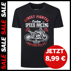 Speed Racing Print T-Shirt jetzt für 8,99 €