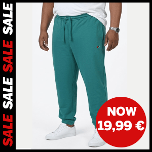  Plain Joggers With Logo Teal für 19,99 €