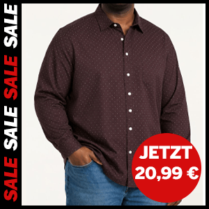 Baumwoll-Langarmhemd für 20,99 €