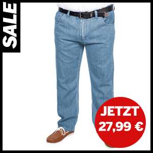Jeans mit elastischem jetzt 27,99 €