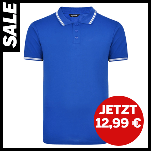 Kontrast Poloshirt jetzt 12,99 €