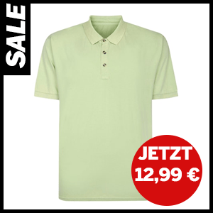 Wash Effect Polo für 12,99 €