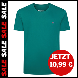 T-Shirt mit gesticktem Logo für 10,99 €