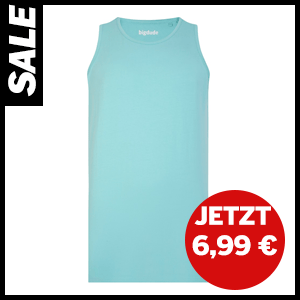 Schlichte Weste in Türkis jetzt 6,99 €