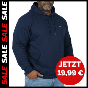 Kapuzenpullover mit Logo für 19,99 €