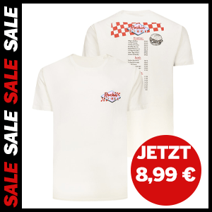 „Rockin Diner“-T-Shirt mit Rückenaufdruck jetzt für 8,99 €